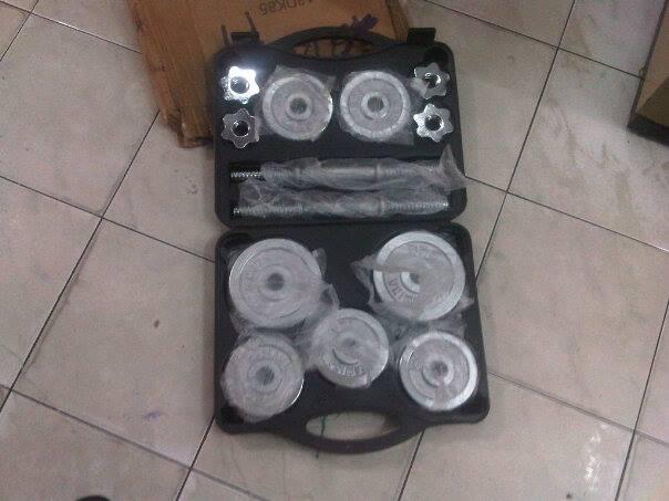 Duble Set Chrome and Black