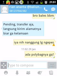 kecewa sama @baliunitedshop