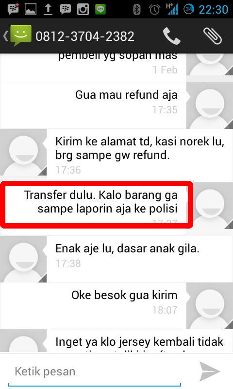 kecewa sama @baliunitedshop