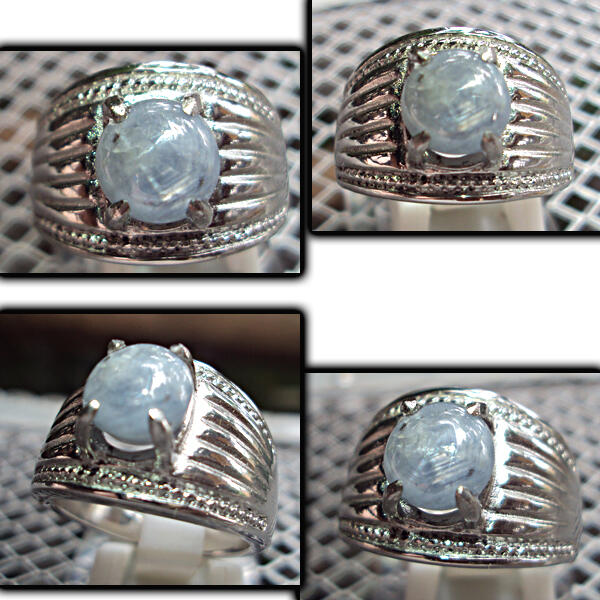 Cincin Batu Mulia dan Permata Safir Birma 11.1.2