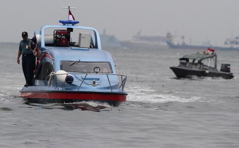 (foto) Patroli Keamanan Laut dengan Speed Boat Ronin