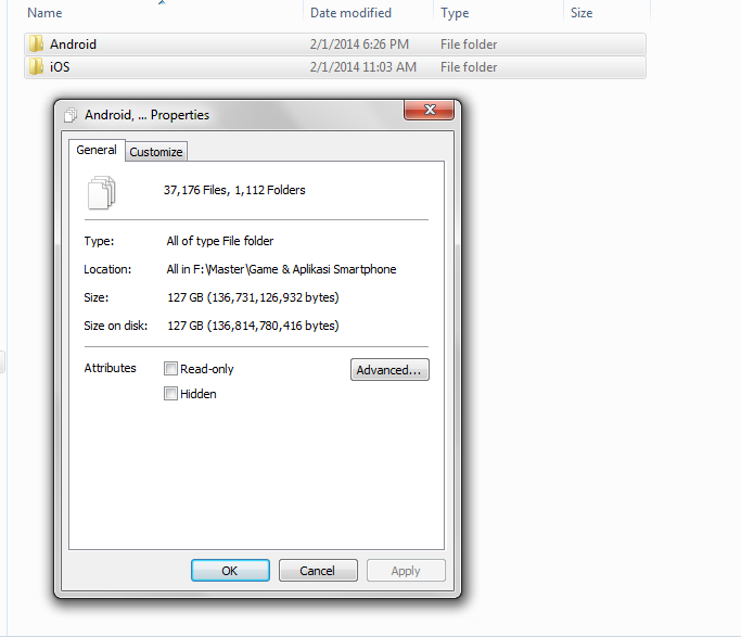 HDD External Seagate 320GB Bandung