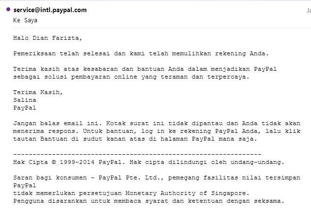 Jasa Verifikasi Paypal, Pembuatan Akun Paypal, Lepas Limit Paypal dan VCC Murah