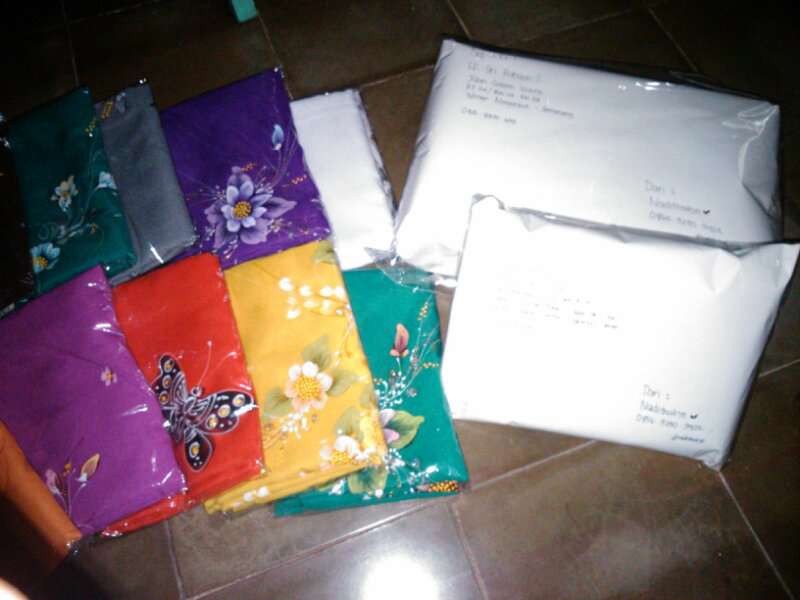jual jilbab lukis
