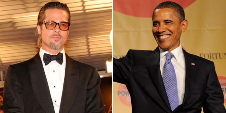 Ternyata Barack Obama adalah Sepupu Brad Pitt