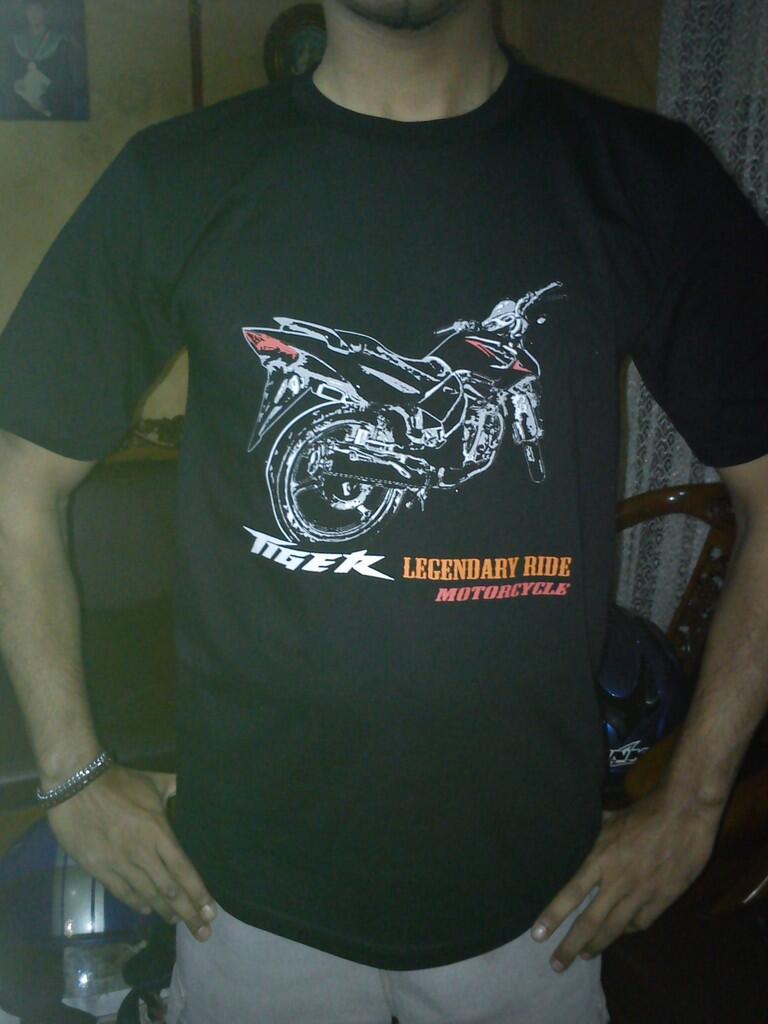 Jual KAOS BIKER TIGER Bandung