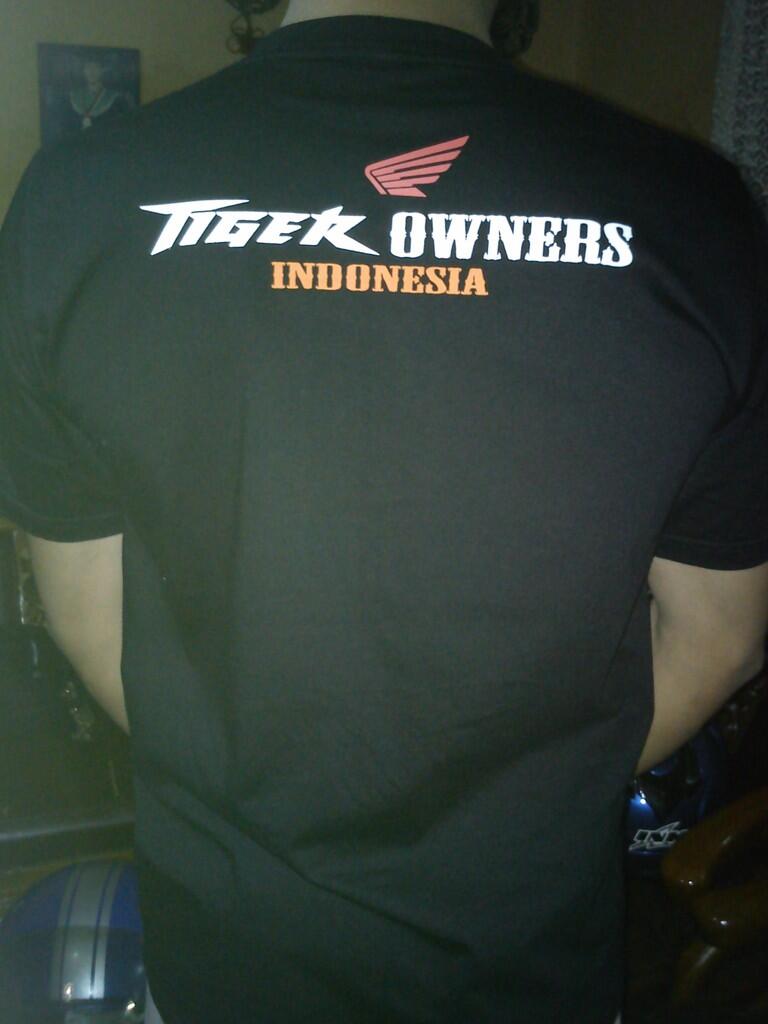 Jual KAOS BIKER TIGER Bandung