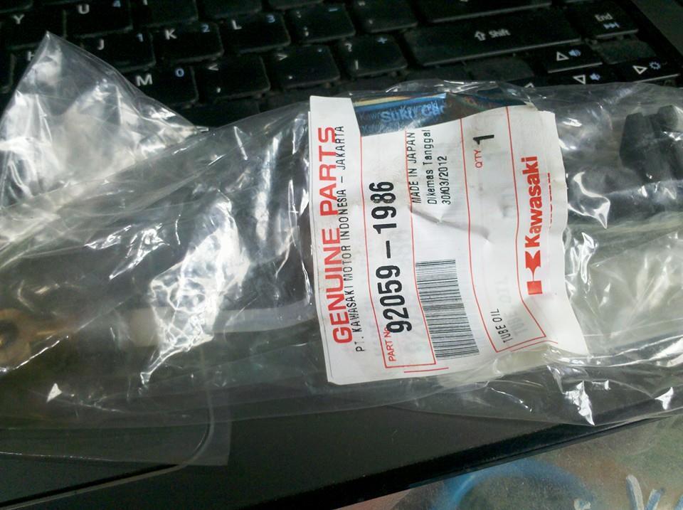 sparepart kawasaki ninja ori gajadi pakai, jogja, solo, yogyakarta