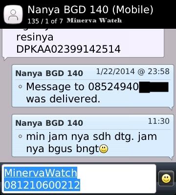 TESTIMONI Minerva Watch 