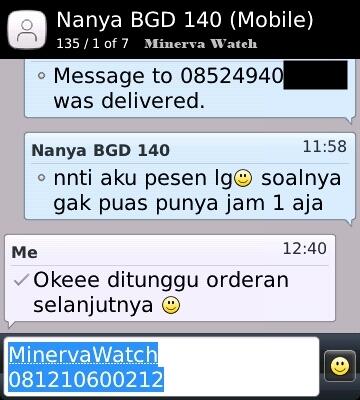 TESTIMONI Minerva Watch 