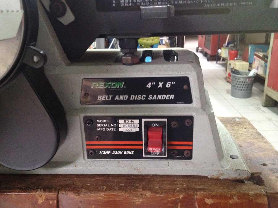 Belt & Disk Grinder "REXTON" - murah
