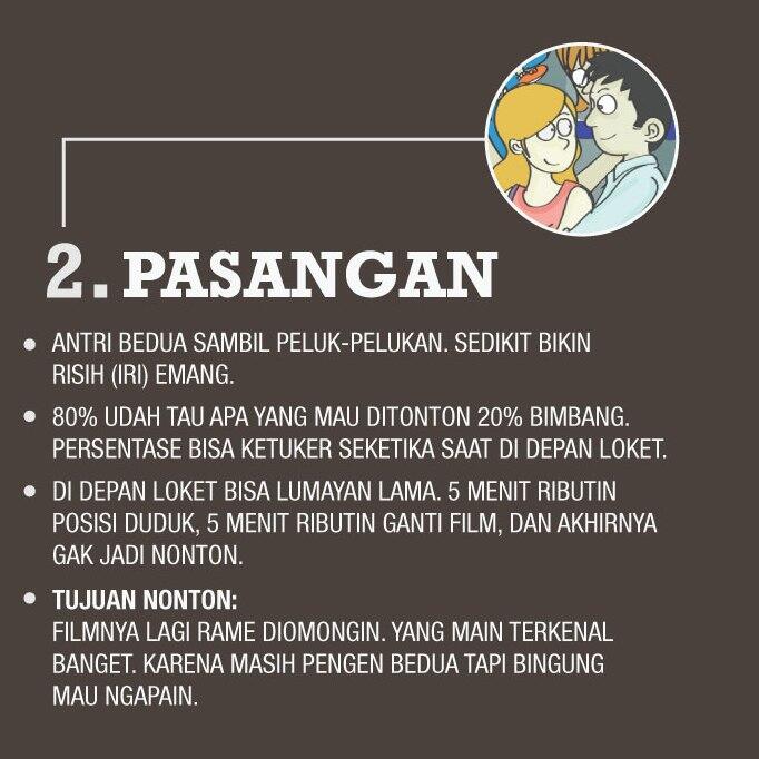 5 Macam Type Orang Saat Antri Tiket Bioskop