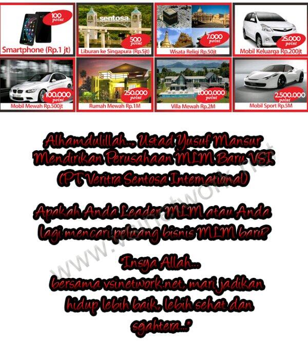 Kenapa VSI disebut money game?