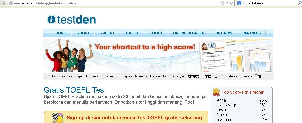 Pengen Ujian Online Gratis ?. Website ini pasti membantu