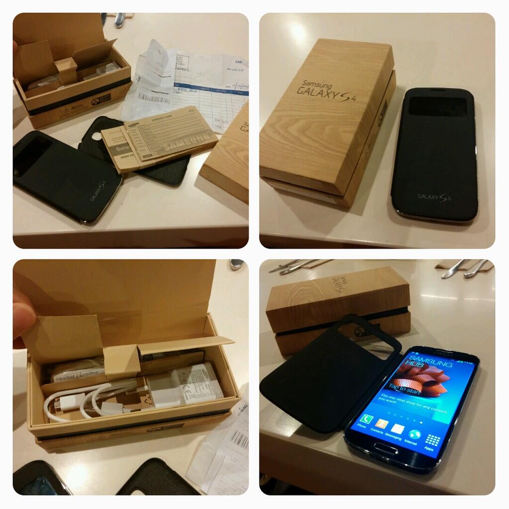 jual Samsung Galaxy S4 GT-I9500 Black,,Fullset,,99% Like new,,No,dent,,,no,boncel,,