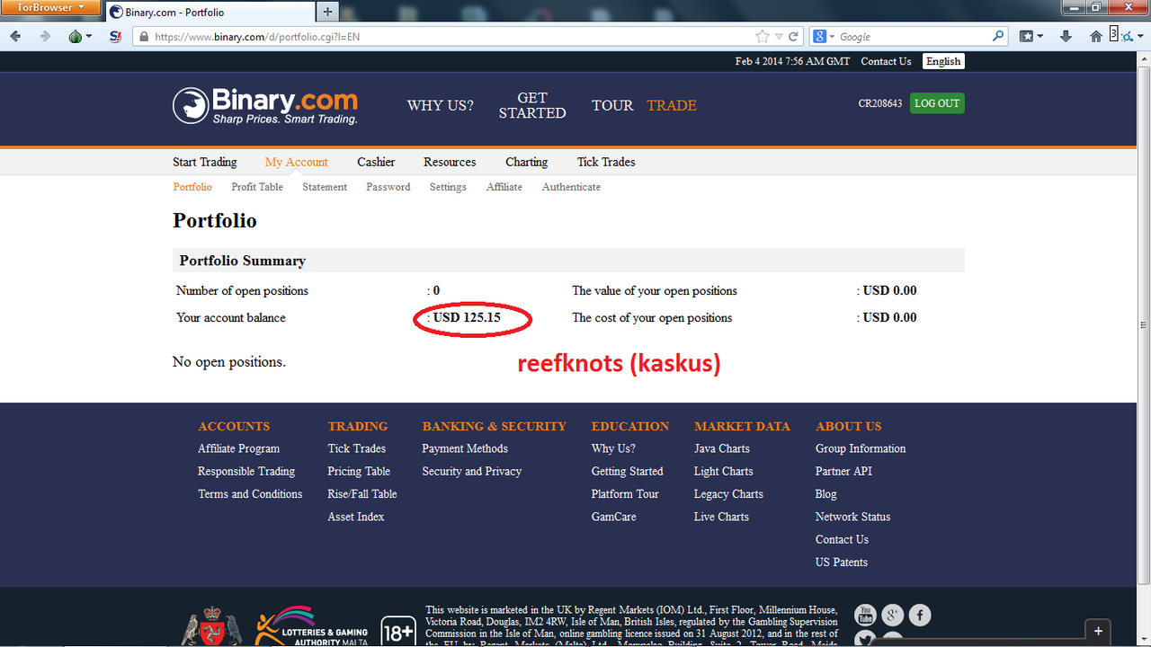 Bonus Deposit Sampai dengan $100 dari Betonmarkets/Binary.com