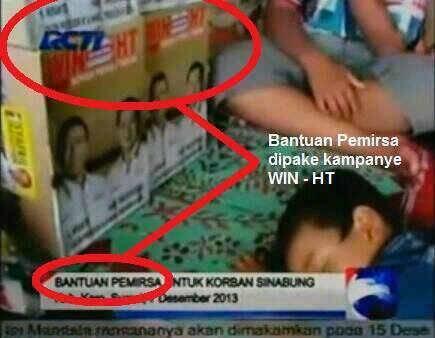 waduh, bantuan pemirsaoleh RCTI dan MNC Group Kok Berlabel capres Hanura???