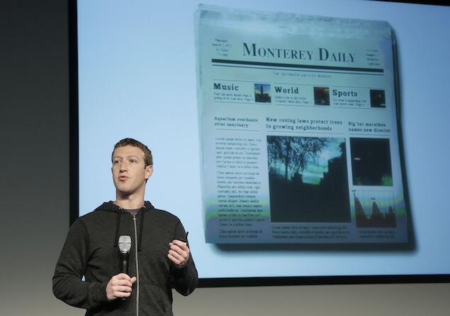 Ulang tahun ke-10, koran Facebook resmi meluncur