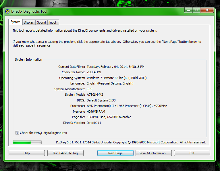 MASALAH AMD PHENOM 965 BE