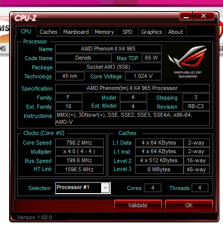 MASALAH AMD PHENOM 965 BE