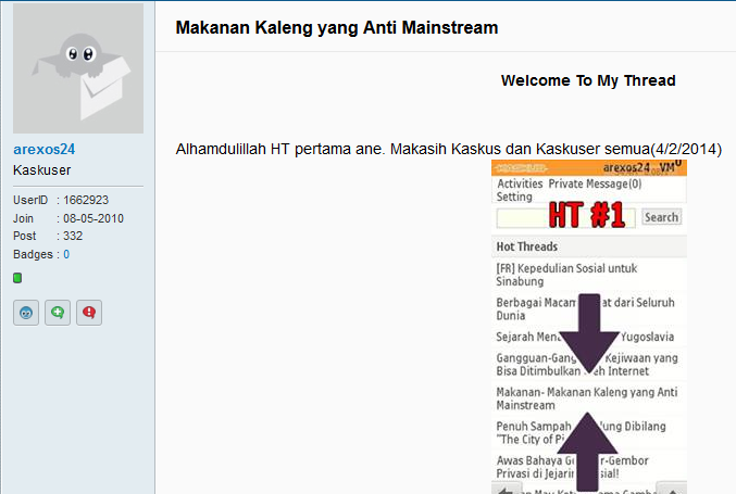 Thread HT hari ini yang hanya tampil 3 jam, kasihan gan..