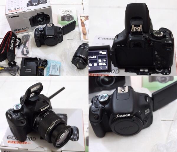 Kamera canon EOS 600D