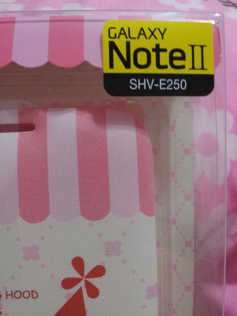 Diary Case Galaxy Note 2 Lucu ORI Dari USA