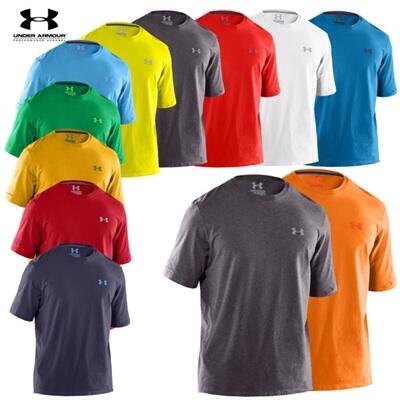 JUAL MURAH (@70k) UNDER ARMOUR MEN'S CHARGED COTTON SHORT-SLEEVES SHIRT