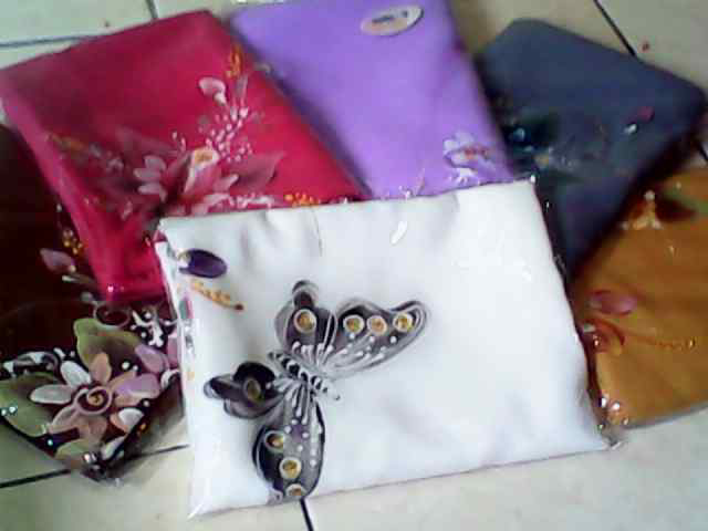 jual jilbab lukis