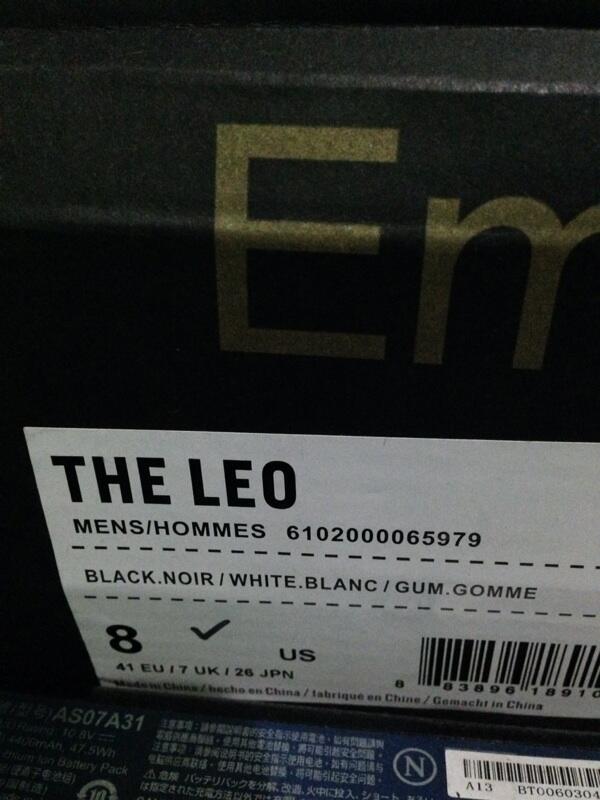 wts: sepatu emerica leo romero & topi converse ORIGINAL..