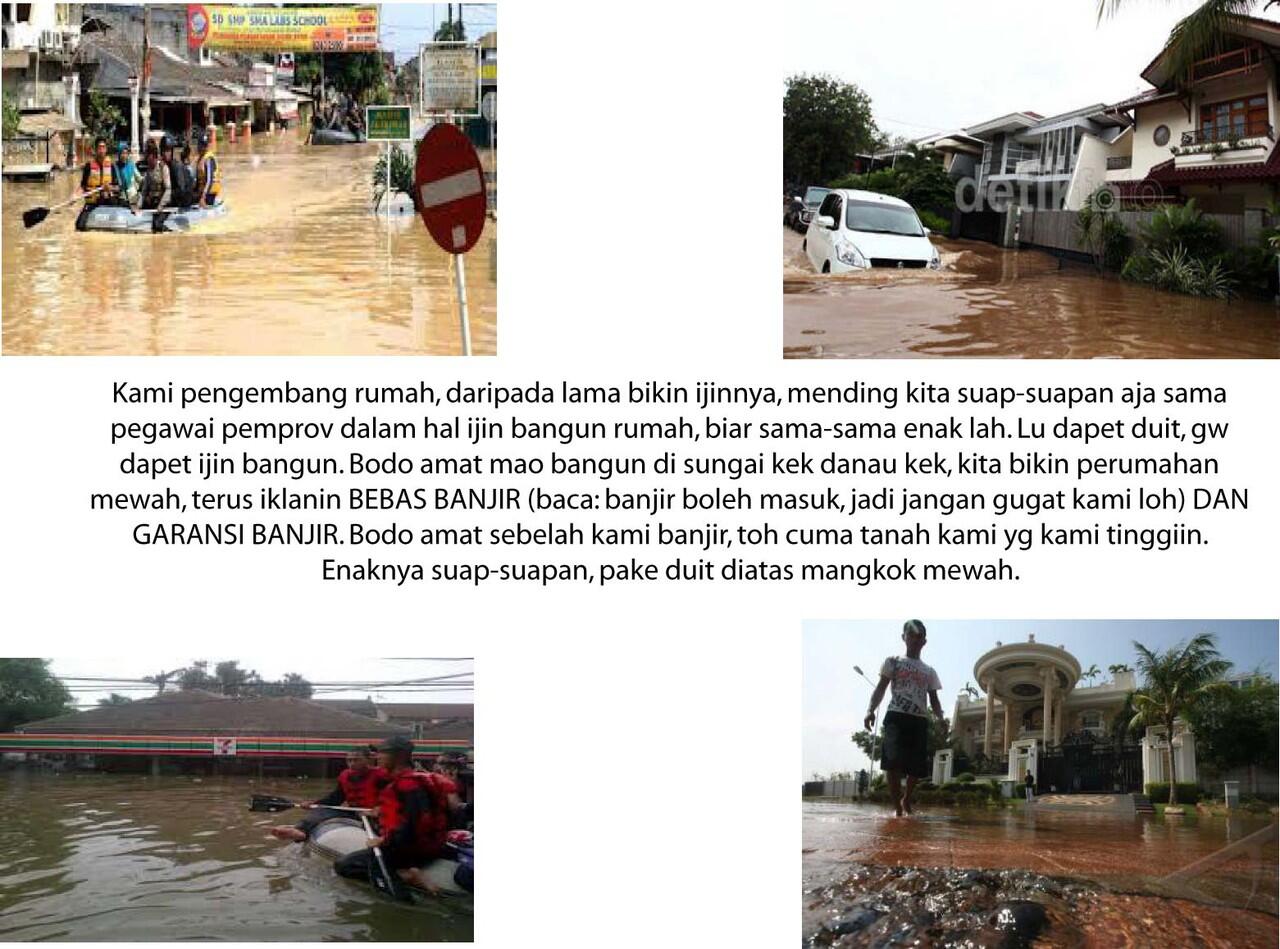 Mari Kita Menyalahkan Banjir Kepada Pemerintah DKI JKT!!