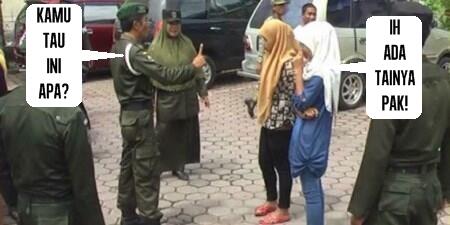 Pakai Celana Ketat, Puluhan Wanita Dirazia di Banda Aceh 