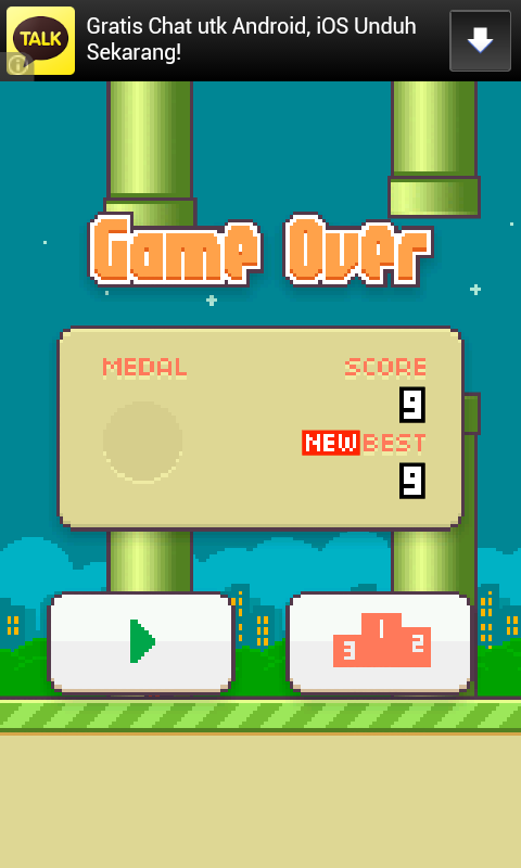 &#91;HELP&#93; ada yang punya cheat main flappy bird ga