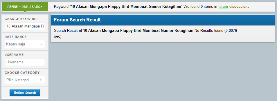 10 Alasan Mengapa Flappy Bird Membuat Gamer's Ketagihan