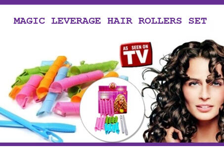 Magic Leverage Hair Rollers Set (Alat Keriting Rambut), hanya seharga Rp 45.000,-