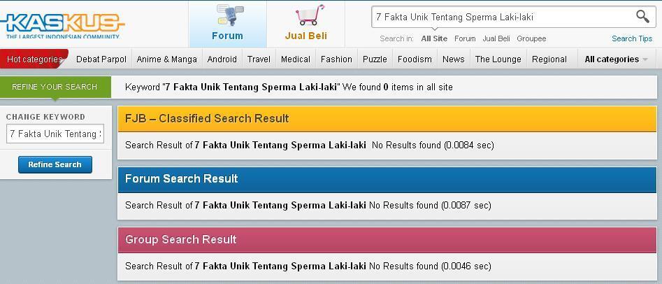 7 Fakta Unik Tentang Sperma Laki-laki 