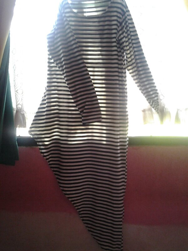 dress kaos belang model cantik hijabbers