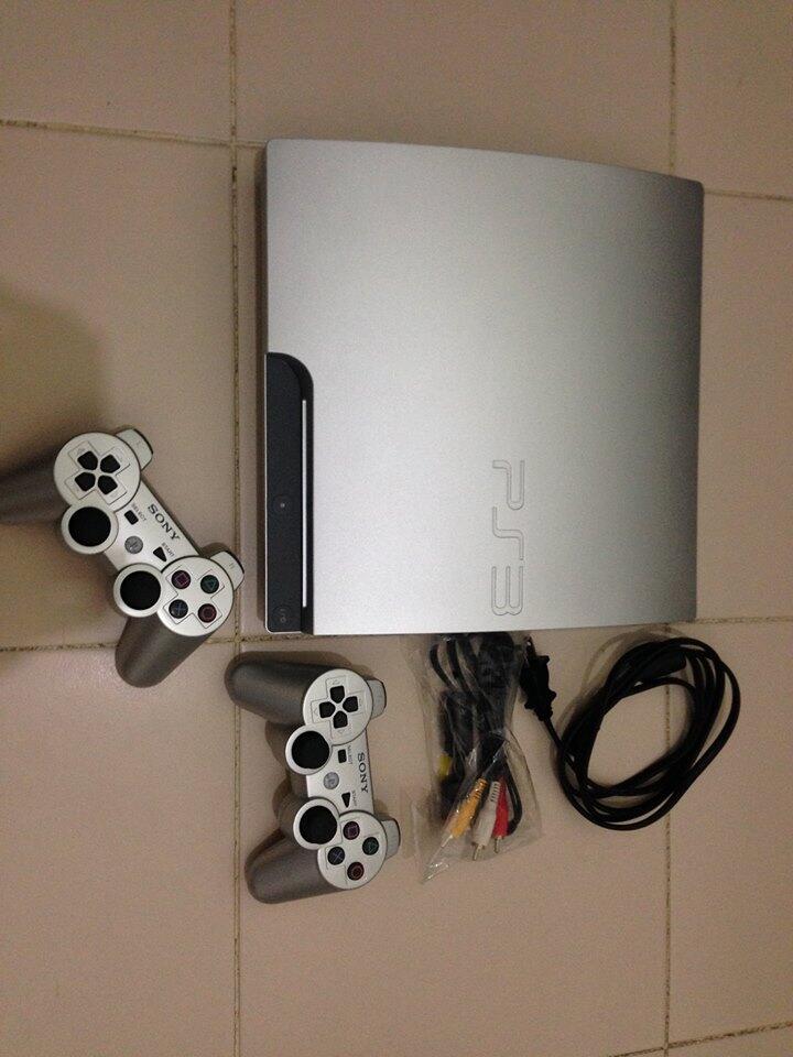 Jual Cepat PS3 slim white 320GB (LIKE NEW)