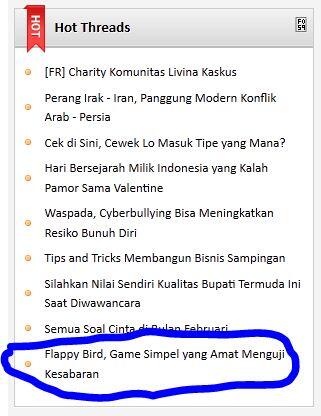 Flappy Bird, Game Yang Membuat Kita Ingin Banting HP