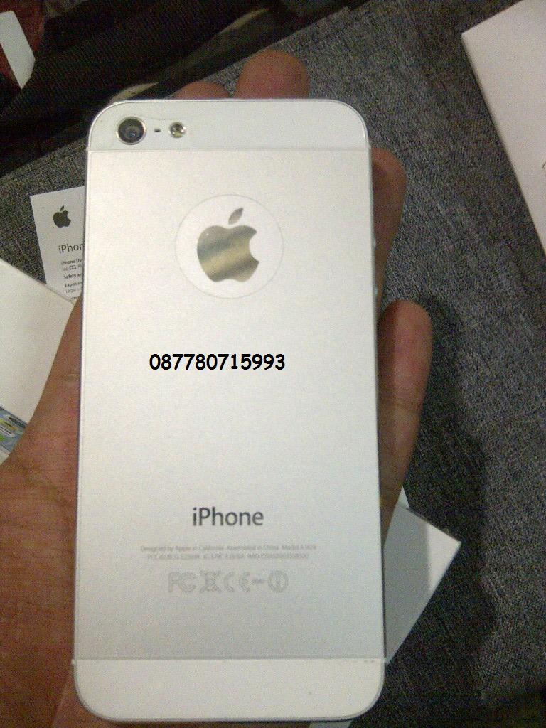 Apple iPhone 5 White Mulus 32GB FU Fullset Bandung
