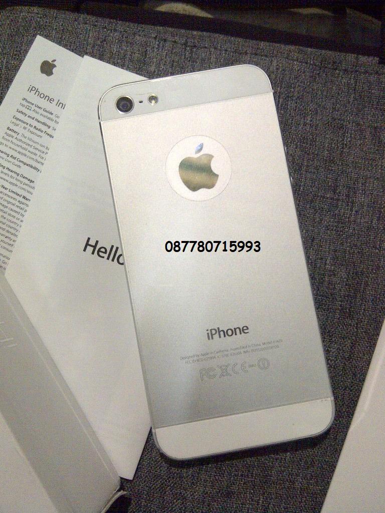 Apple iPhone 5 White Mulus 32GB FU Fullset Bandung