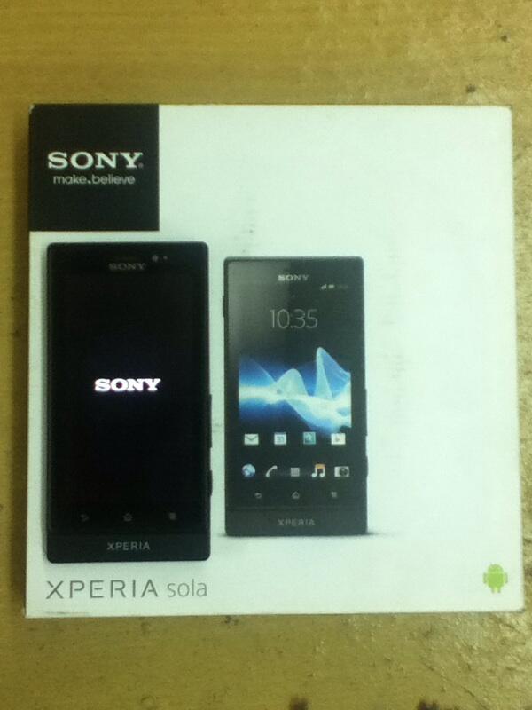 Wts SONY Xperia Sola solo solo