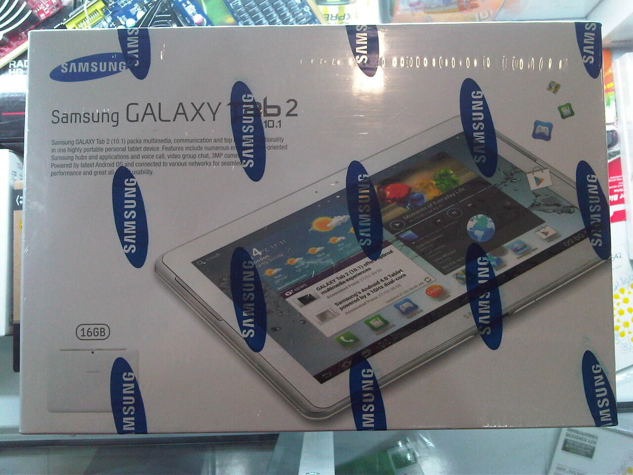 Samsung Galaxy TAB 2 P5100, 10.1 inch, 16GB. Garansi RESMI