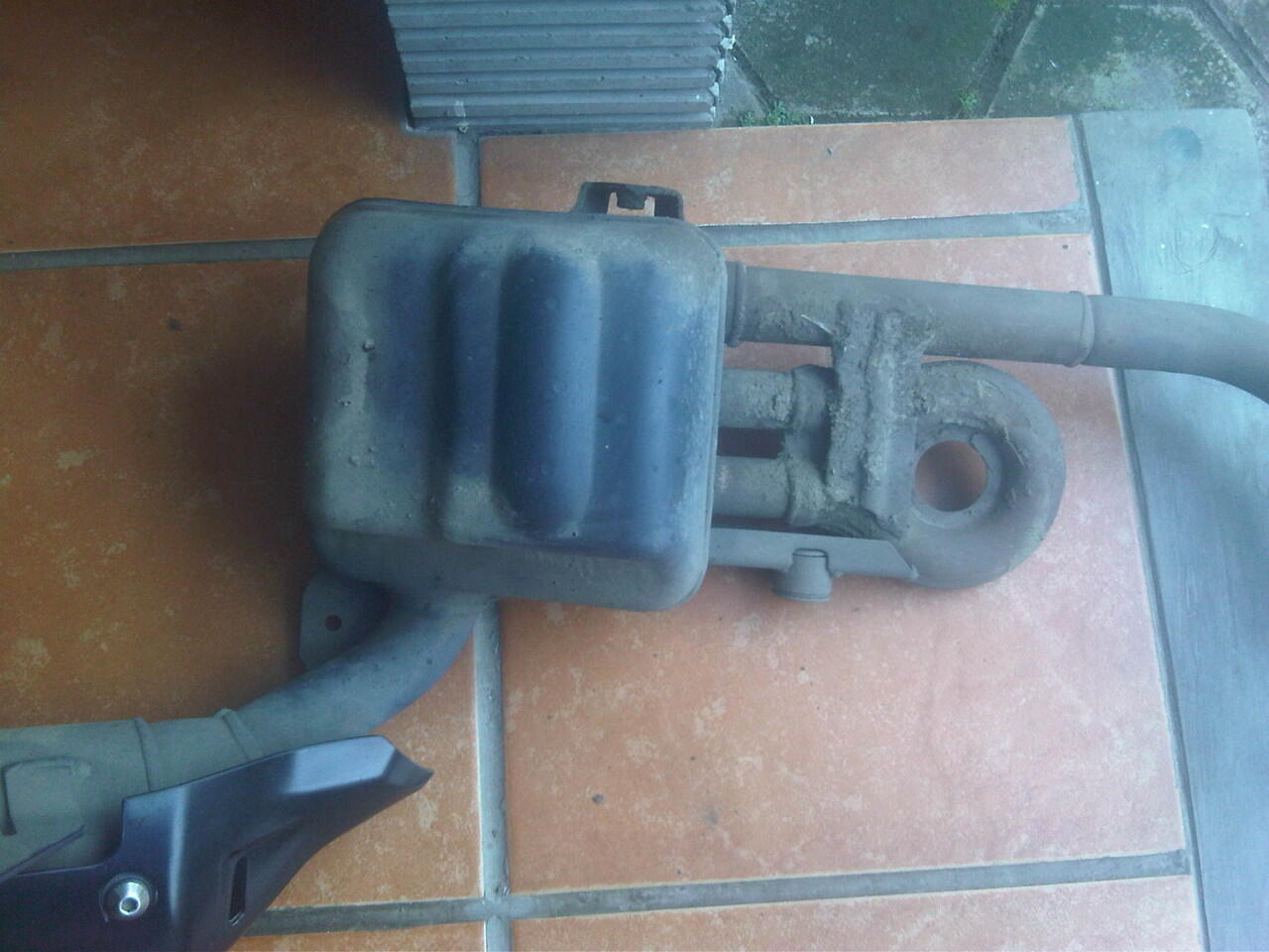 Knalpot Original Yamaha Byson Full System