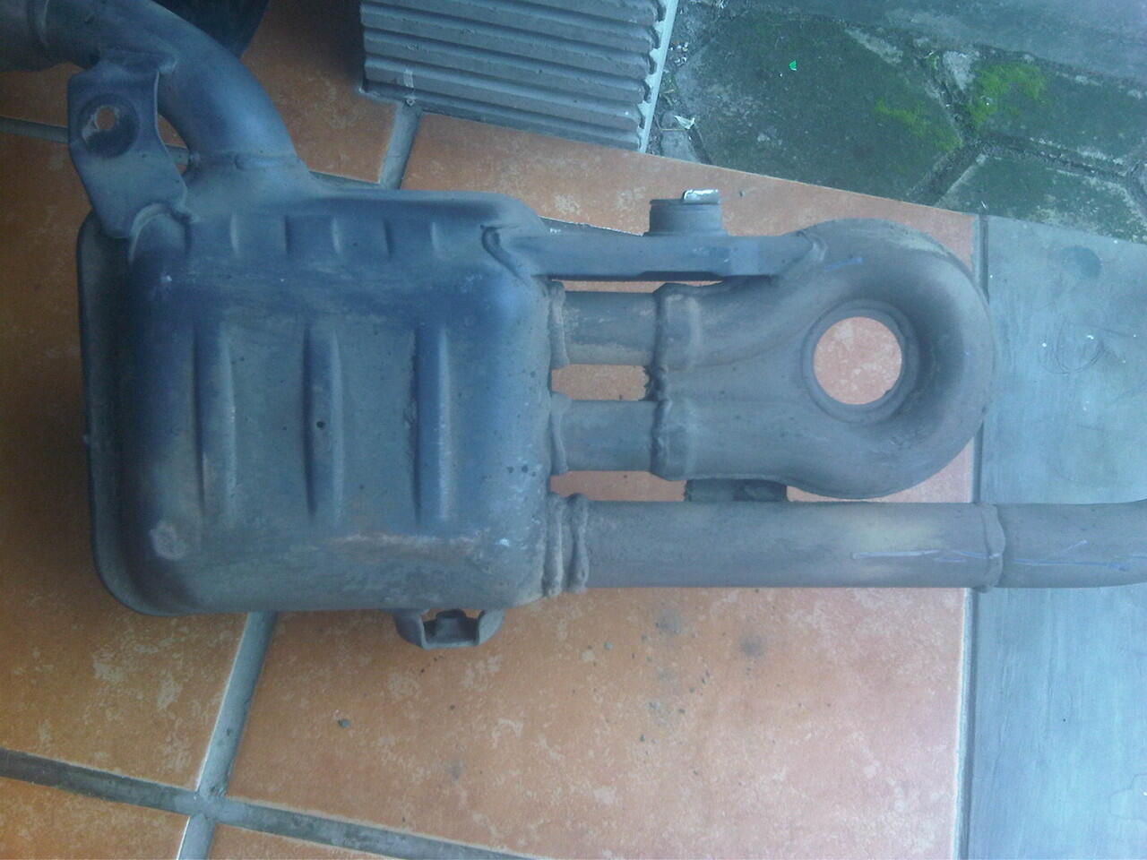 Knalpot Original Yamaha Byson Full System