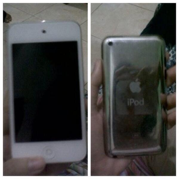 Dijual iPhone 5 16gb hitam & iPod 4 8gb white BU