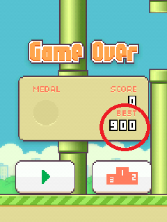 Agan udah males main Flappy Bird? Cobain cheat score nya! :ngakak