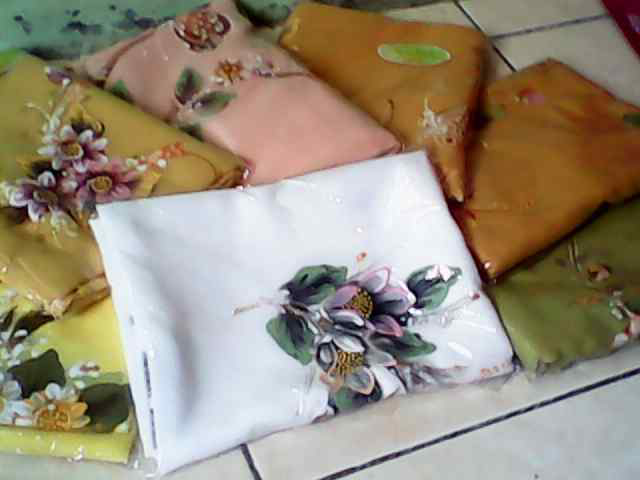 jual jilbab lukis