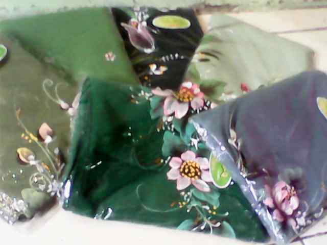 jual jilbab lukis