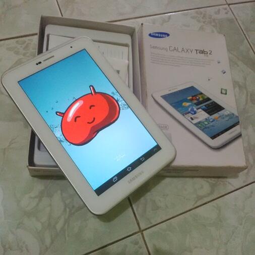 Samsung Galaxy Tab 2 7 P3100 3G Putih Mulus Garansi Seins